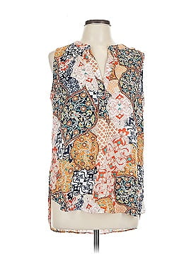 Rose + Olive Sleeveless Blouse