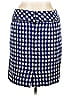Carlisle Houndstooth Blue Casual Skirt Size 14 - photo 2