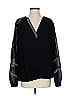 Berenice 100% Viscose Black Long Sleeve Blouse Size EU 34 / US 4 - photo 1