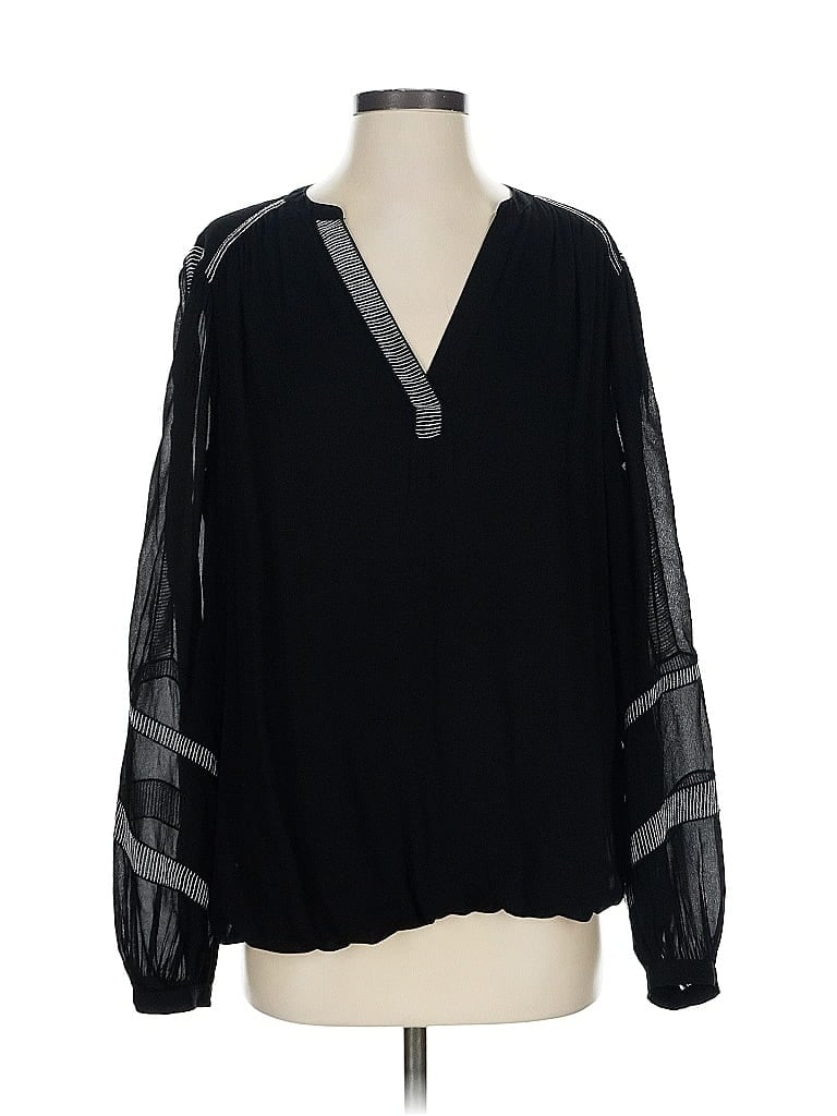 Click to view more detailed imagery on our partner's website Pre-owned Berenice Long Sleeve Blouse In Black