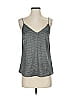 H&M 100% Polyester Gray Sleeveless Top Size 4 - photo 1