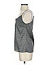H&M 100% Polyester Gray Sleeveless Top Size 4 - photo 5