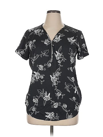 Apt. 9 Short Sleeve Blouse (view 1)
