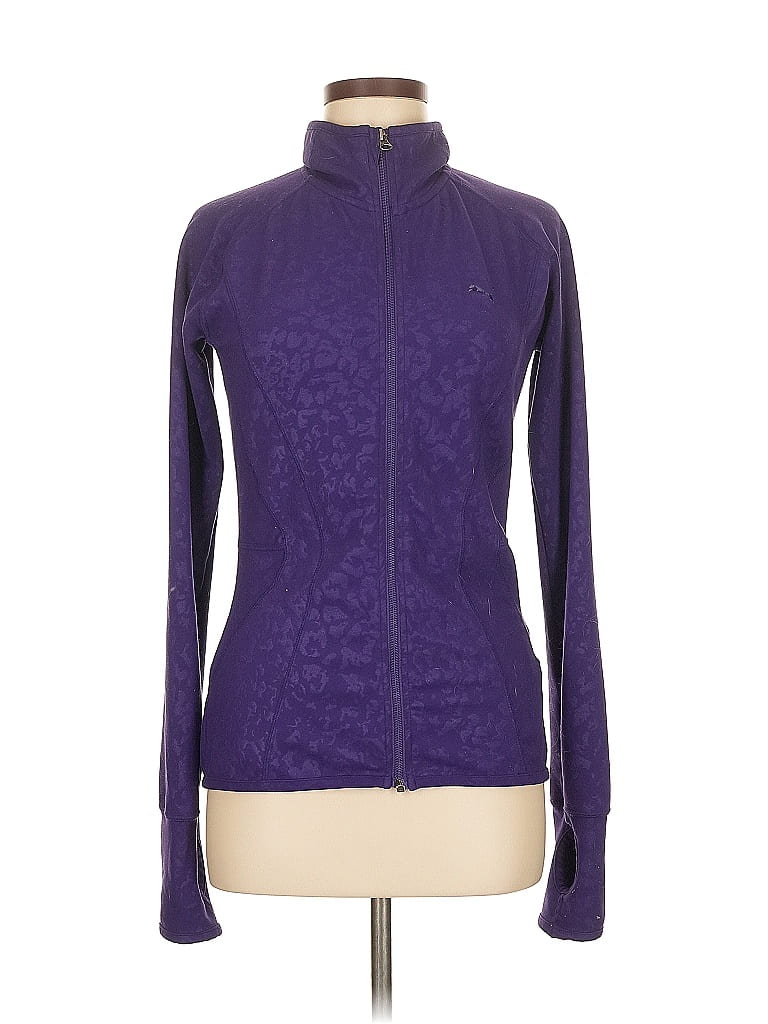 Pre-owned Puma Track Jacket In Purple