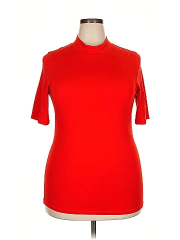 Universal Standard Short Sleeve Turtleneck (view 1)