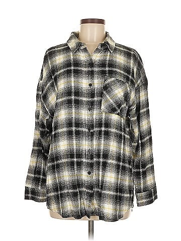 BP. 3/4 Sleeve Button-Down Shirt (view 1)