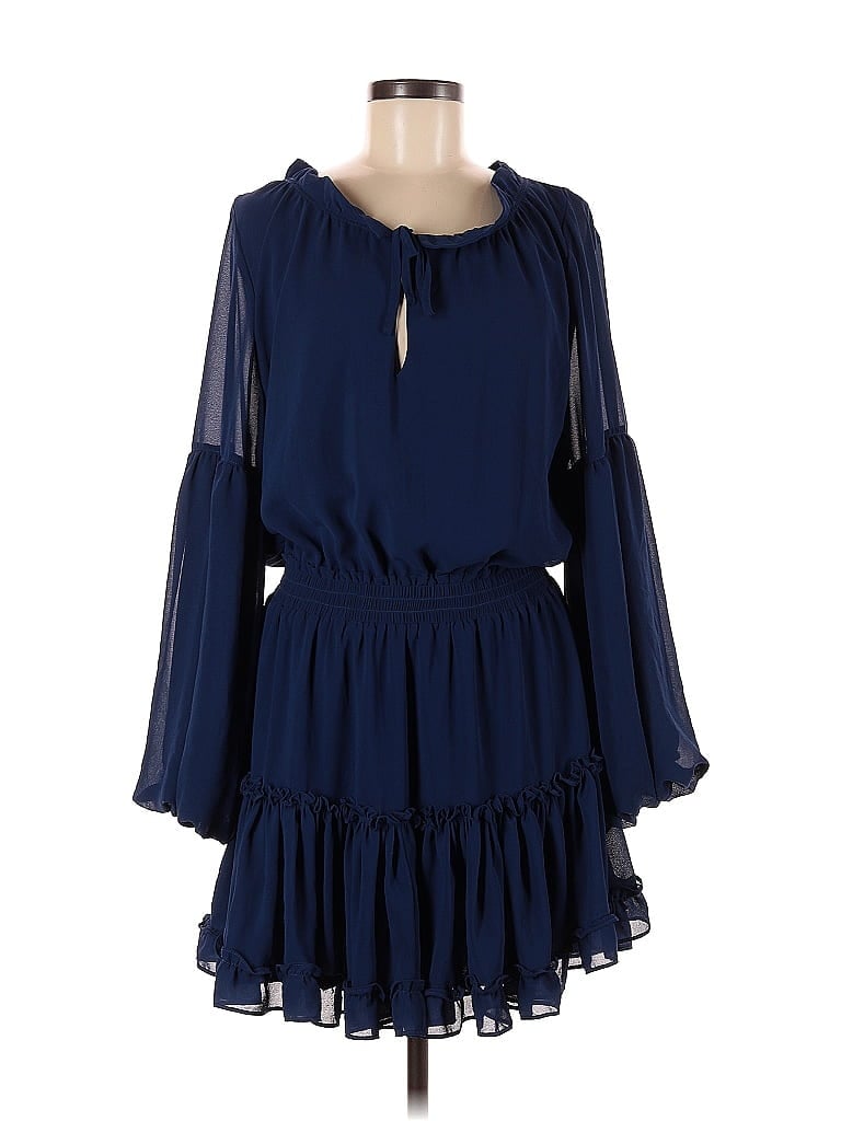 Pre-owned Buddy Love Casual Dress In Blue