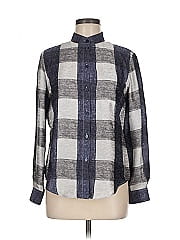 Giorgio Armani Long Sleeve Silk Top