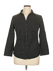 Zac & Rachel 3/4 Sleeve Button Down Shirt