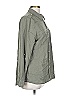 Chico's Solid Green Long Sleeve Button-Down Shirt Size Lg (2) - photo 3