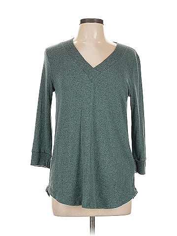 Pink Clover 3/4 Sleeve Top (view 1)