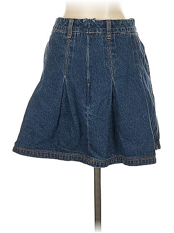 Shoedazzle Denim Skirt (view 2)