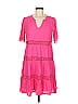 Kate and Sam 100% Rayon Pink Casual Dress Size M - photo 1