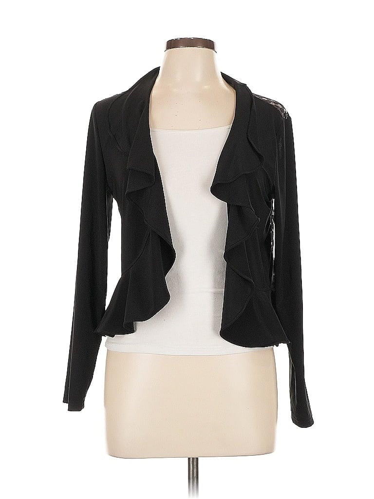 Pre-owned Nina Leonard Kimono In Black