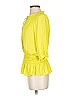 Current Air Yellow 3/4 Sleeve Blouse Size S - photo 5