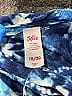 Justice 100% Viscose Blue Swimsuit Cover Up Size 18 - 20 - photo 3