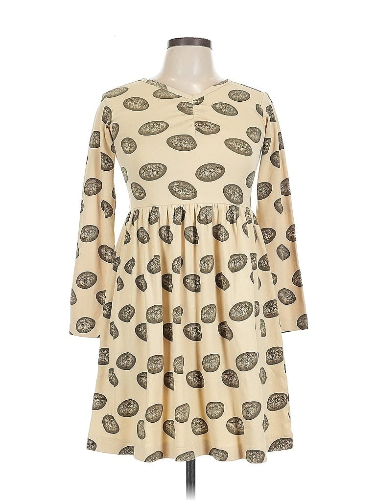 Pre-owned Kate Quinn Organics Casual Dress In Brown