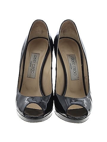 Jimmy Choo Peep-Toe Heels (view 2)