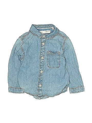 Zara Long Sleeve Button-Down Shirt (view 1)