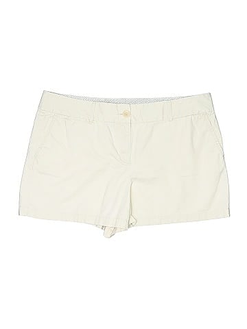 Ann Taylor LOFT Khaki Shorts (view 1)
