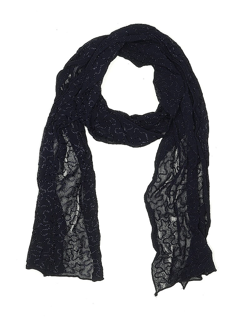 Pre-owned Unbranded Scarf In Blue
