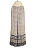 Back Label 100% Silk Chevron-herringbone Gray Tan Silk Pants Size 1 - photo 1
