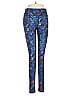 Terez Print Blue Active Pants Size M - photo 1