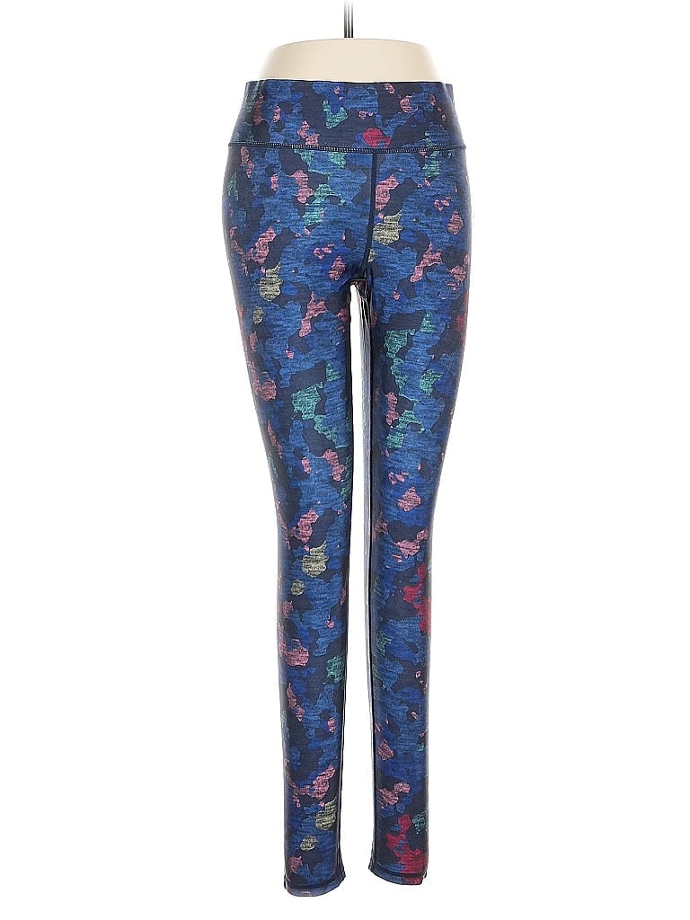 Terez Print Blue Active Pants Size M - photo 1