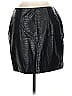 Ci Sono 100% Polyurethane Black Faux Leather Skirt Size M - photo 2