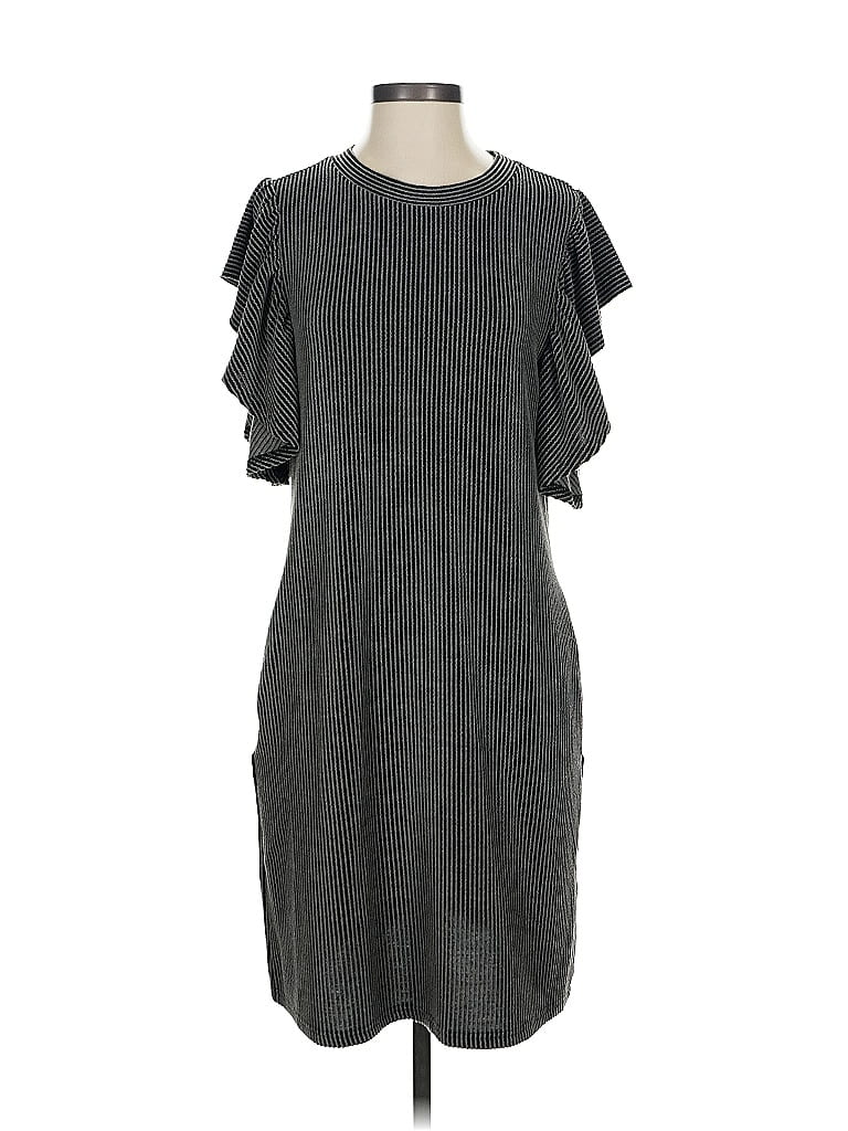 Pre-owned Unbranded Casual Dress In Gray