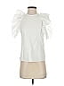 Amanda Uprichard White Short Sleeve Top Size P (petite) - photo 1