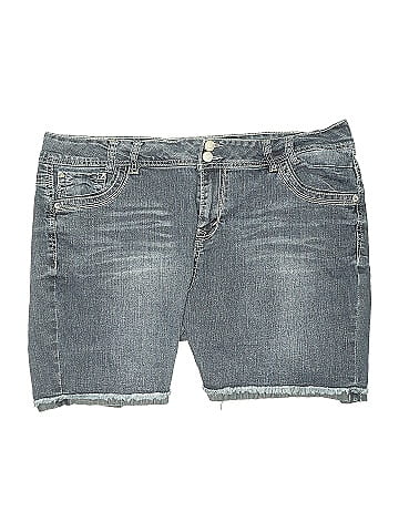 Wallflower Denim Shorts (view 1)
