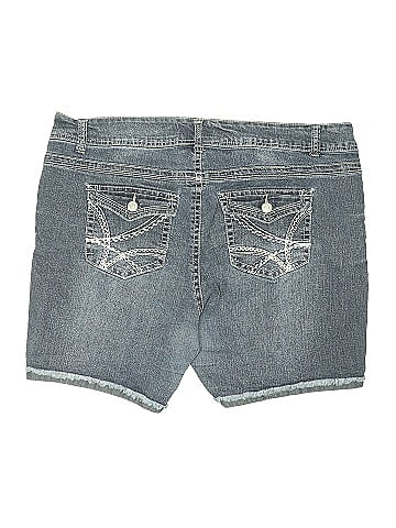 Wallflower Denim Shorts (view 2)