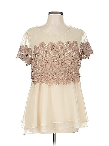 A'reve Short Sleeve Blouse (view 1)