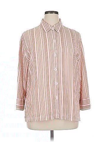 White Stag Long Sleeve Button-Down Shirt (view 1)