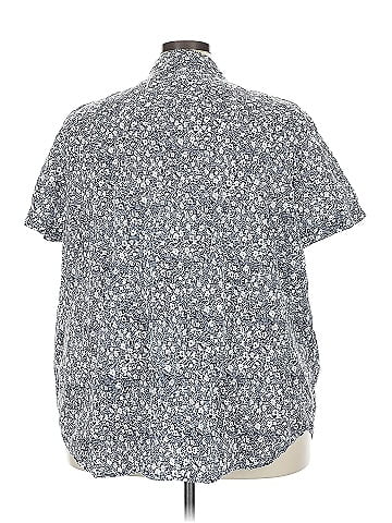 Woman Within Short Sleeve Button-Down Shirt (view 2)