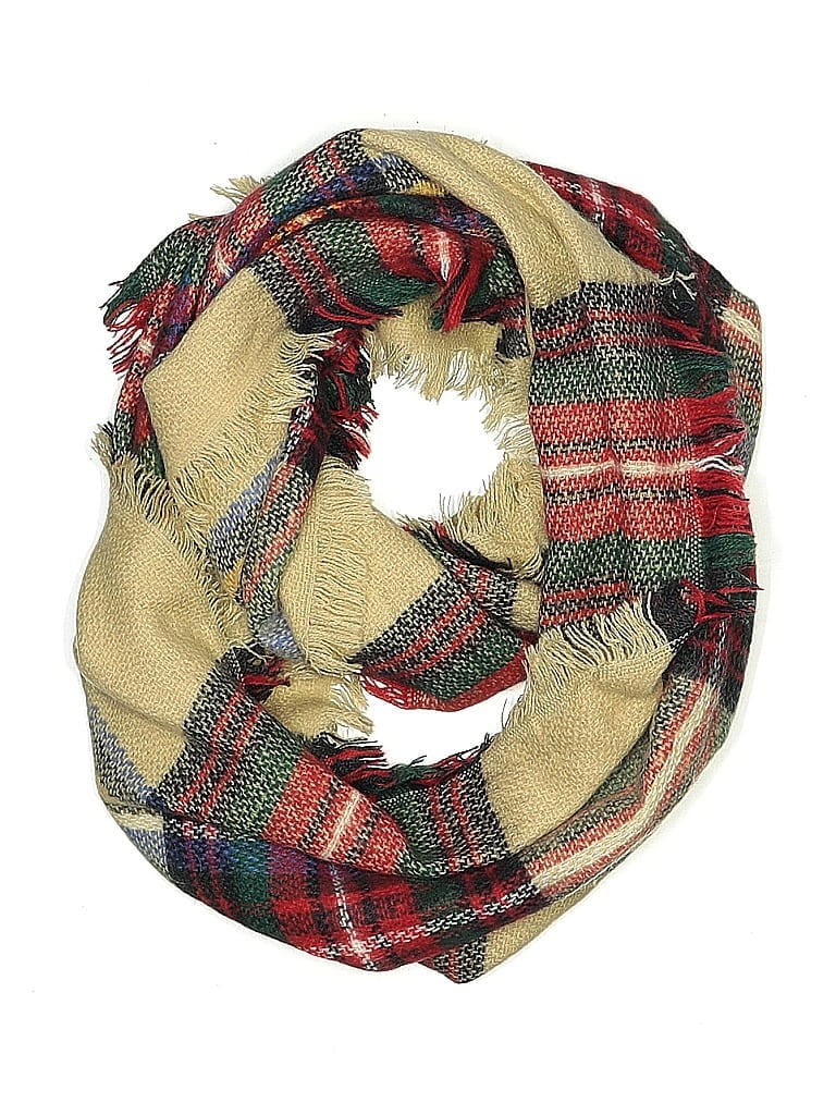 Pre-owned Assorted Brands Scarf In Brown