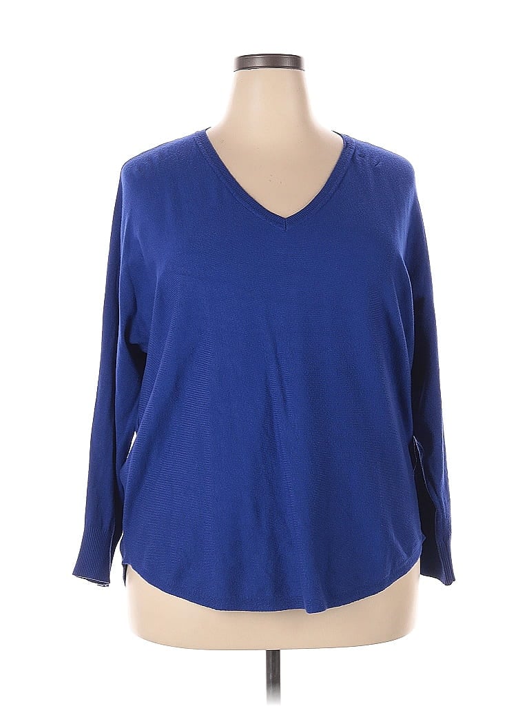 Click to view more detailed imagery on our partner's website Pre-owned Vila Milano Pullover Sweater In Blue
