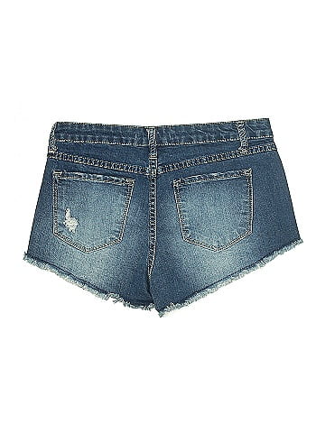 Klique B Denim Shorts (view 2)