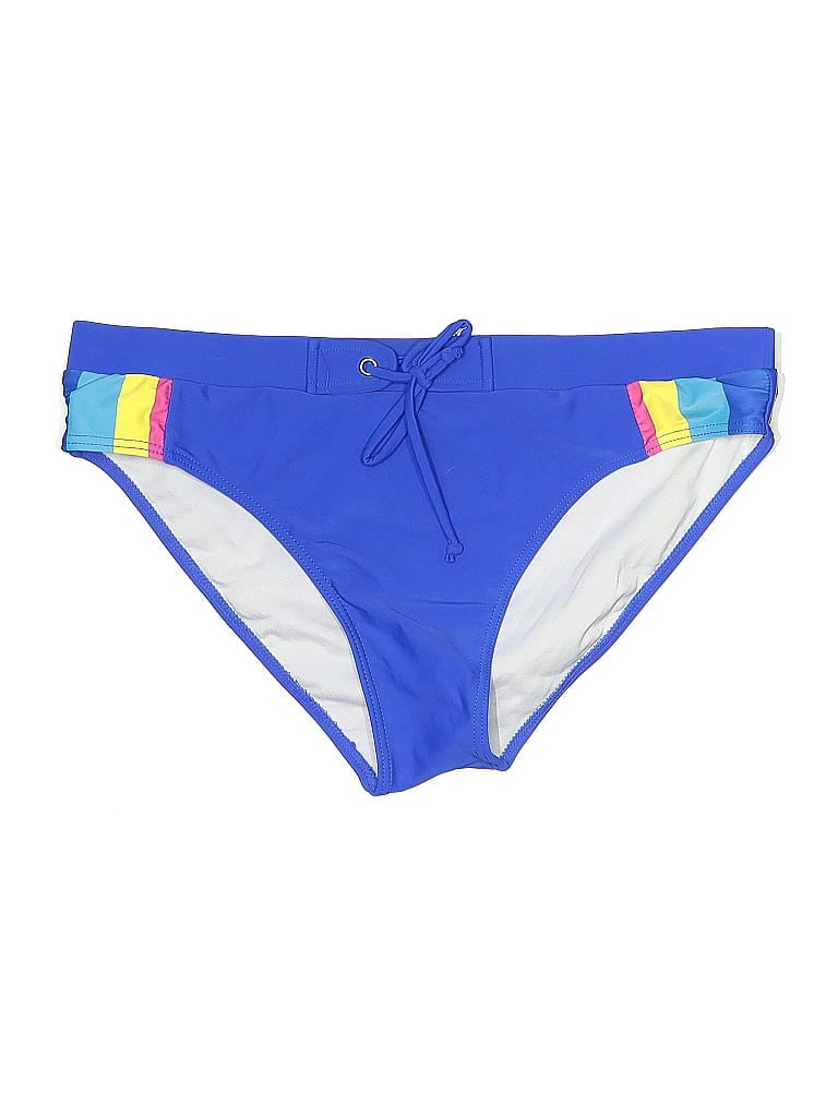Pre-owned Unbranded Swimsuit Bottoms In Blue