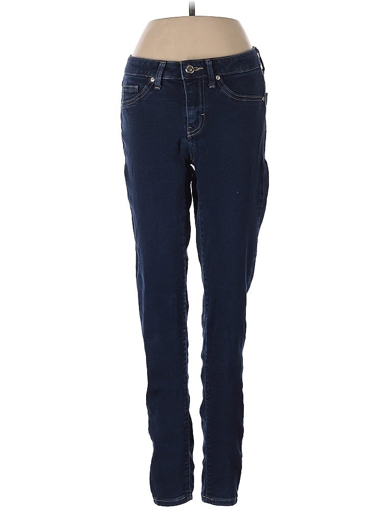 Pre-owned Jennifer Lopez Jeans In Blue