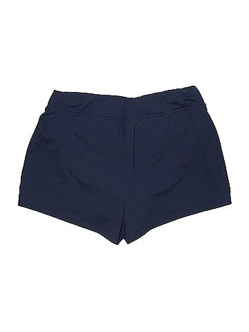 Lands' End Solid Blue Athletic Shorts Size 4