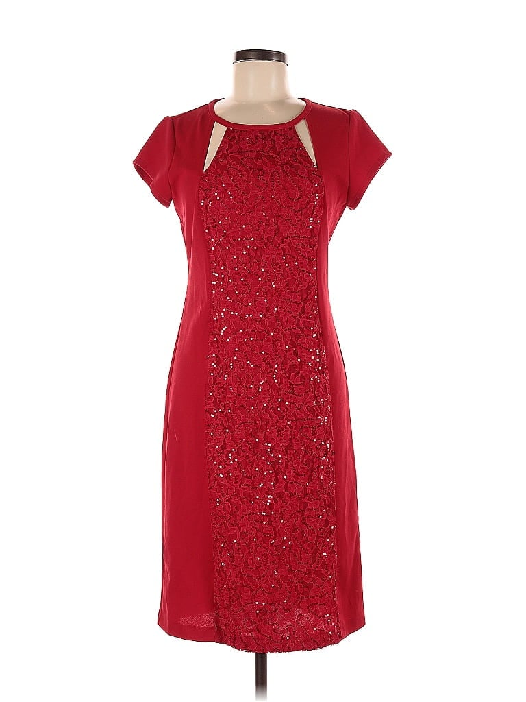 Pre-owned Sl Fashions Cocktail Dress In Red
