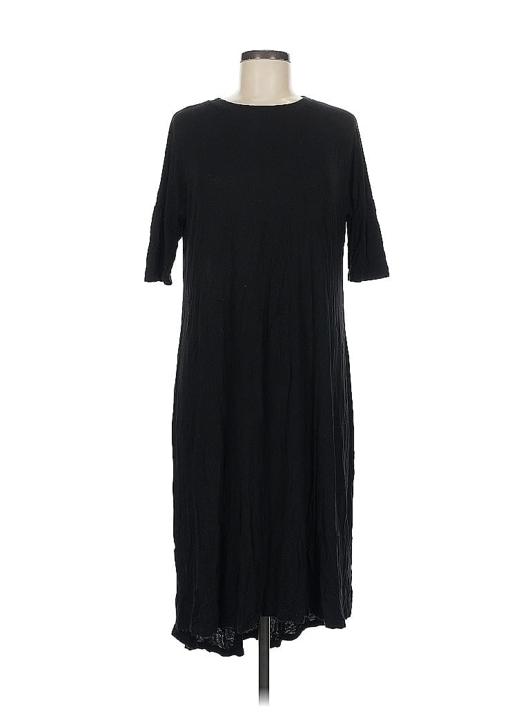 Pre-owned Unbranded Casual Dress In Black