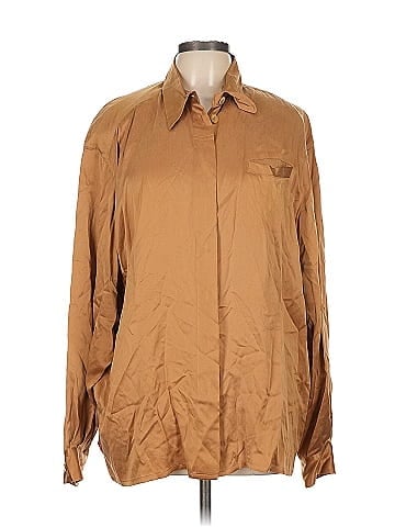 Mondi Long Sleeve Silk Top (view 1)