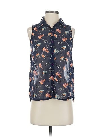 Charlotte Russe Sleeveless Blouse (view 1)