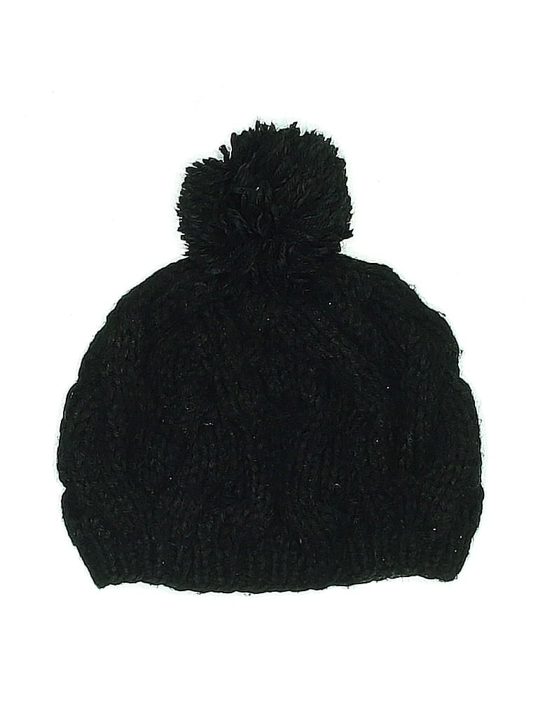 Pre-owned Unbranded Beanie Hat In Black