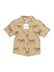 Kate Quinn Organics Short Sleeve Button Down Shirt