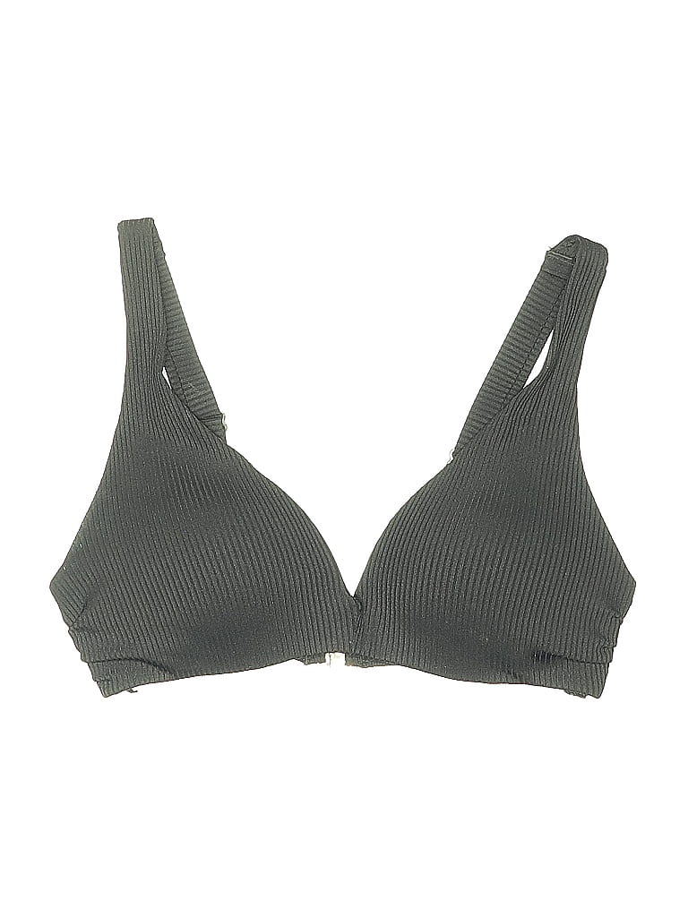 Pre-owned H&m Swimsuit Top Gray Swimwear