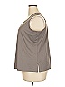Susan Graver Gray Sleeveless Blouse Size 2X - photo 4